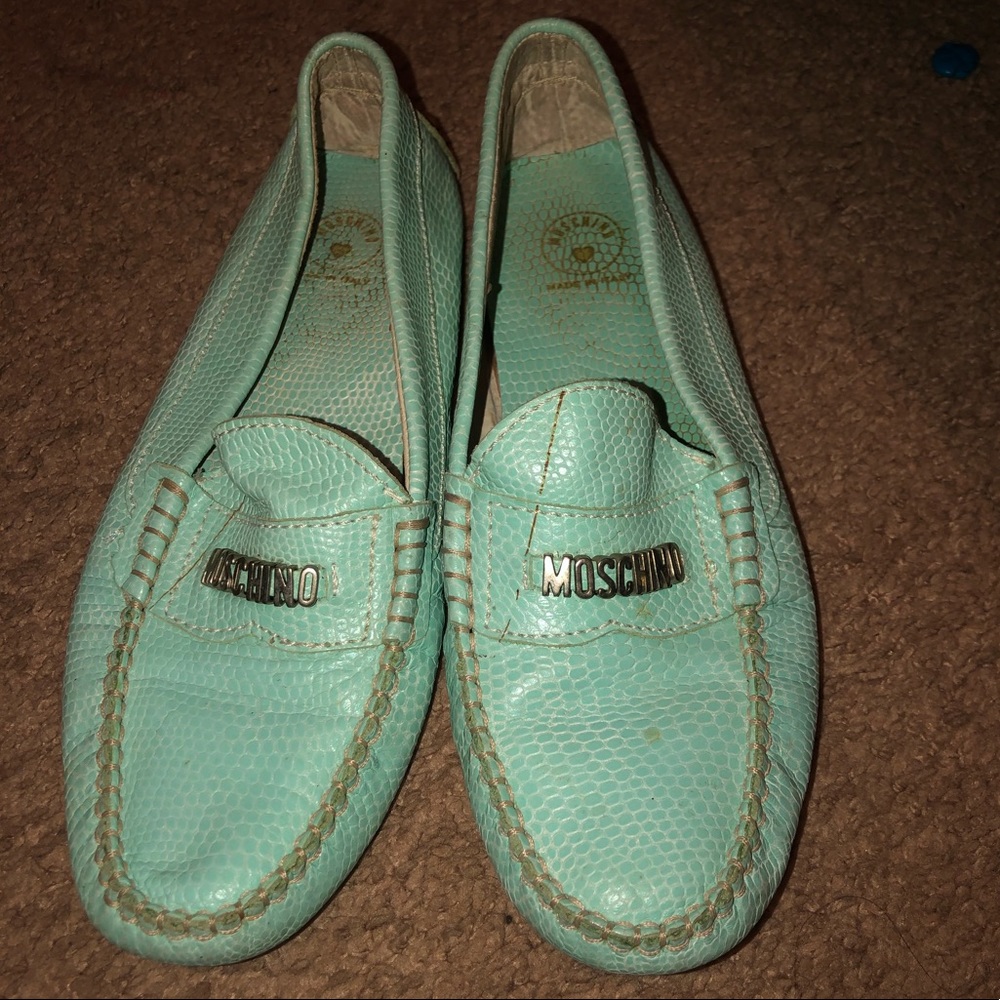 Moschino Vintage Boat Shoes/Loafers